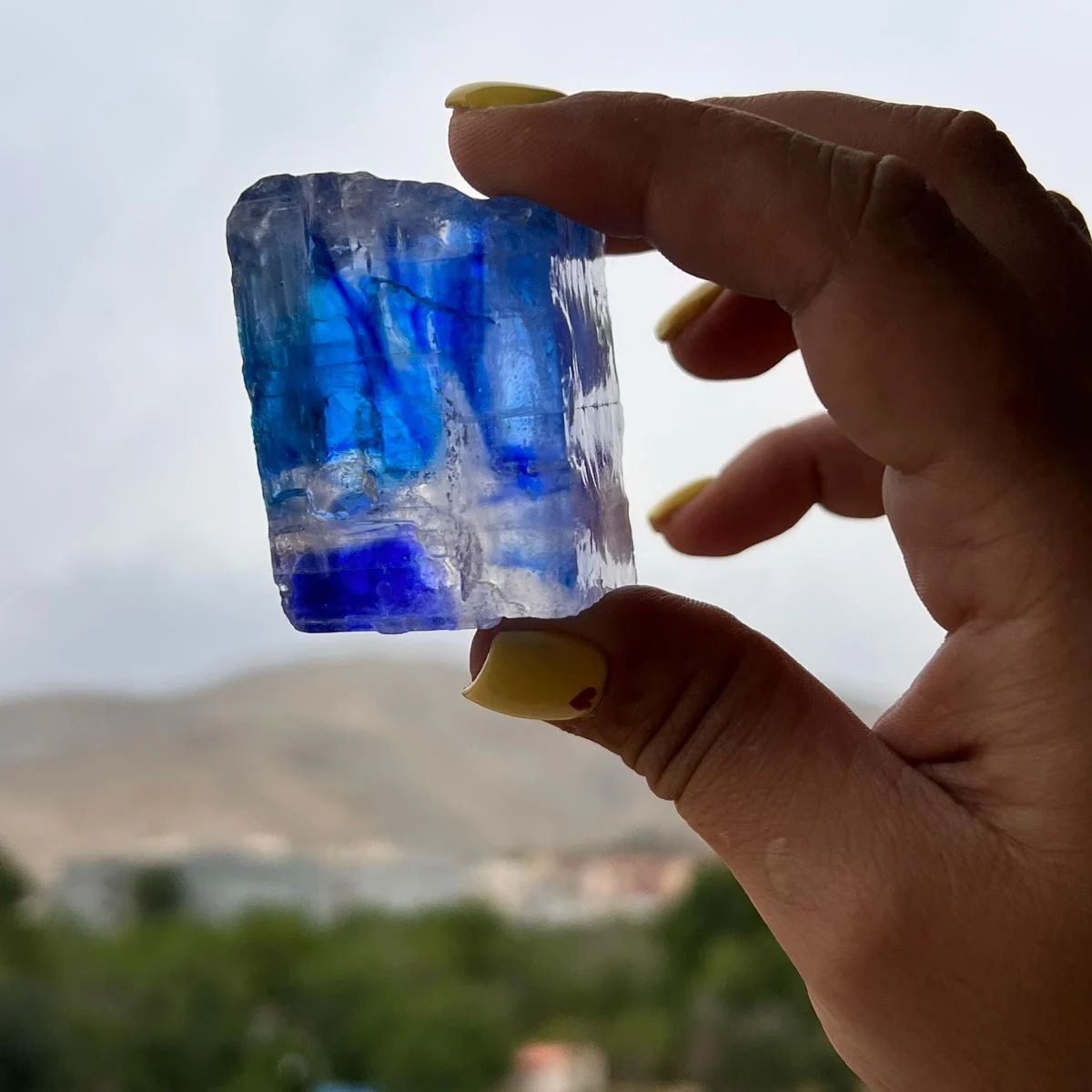 کریستال نمک آبی